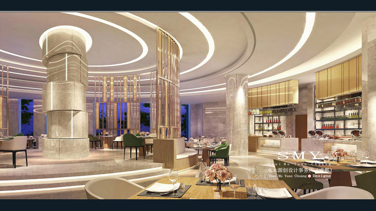 酒店餐廳設(shè)計(jì)區(qū)域，餐廳動(dòng)線(xiàn)規(guī)劃
